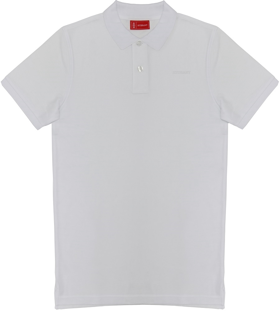 Camisa Polo Hydrant Box Basic PH00002 Branca - Masculina