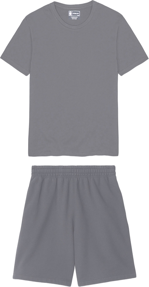 Conjunto de pijama Hydrant PJ00001 Cinza - Masculino