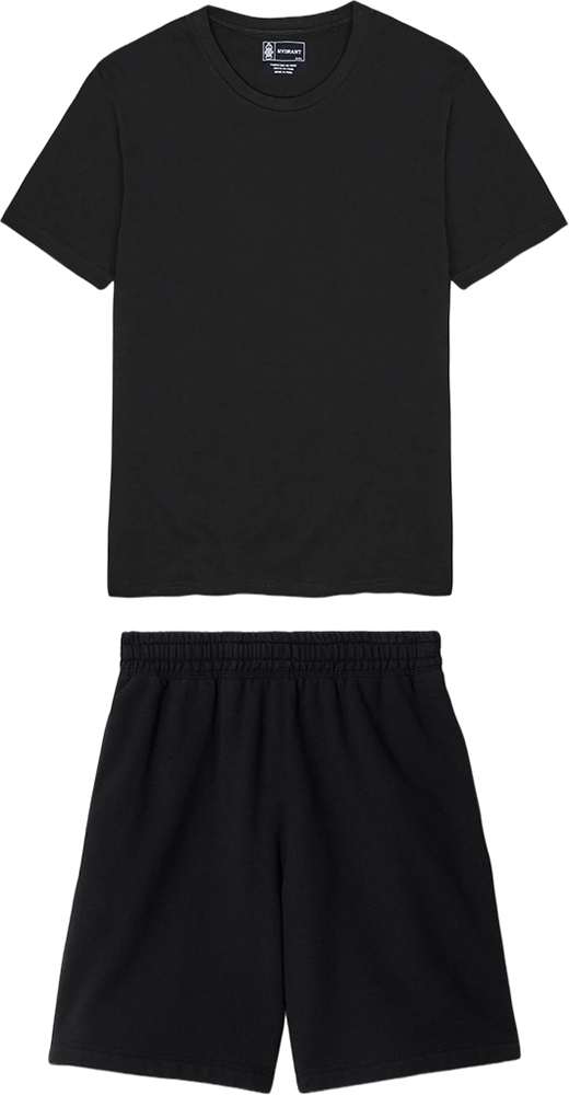Conjunto de pijama Hydrant PJ00001 Preto - Masculino