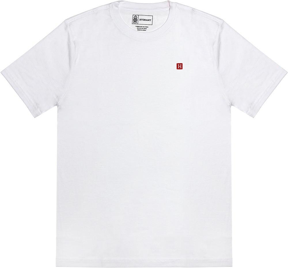 Camiseta Hydrant Patch "H" TH000024 Branca - Masculina