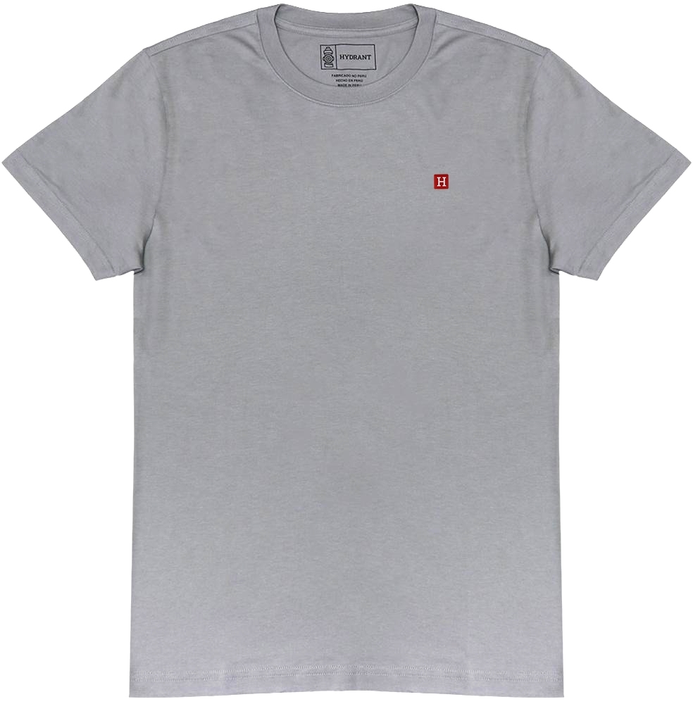 Camiseta Hydrant Patch "H" TH000024 Cinza - Masculina