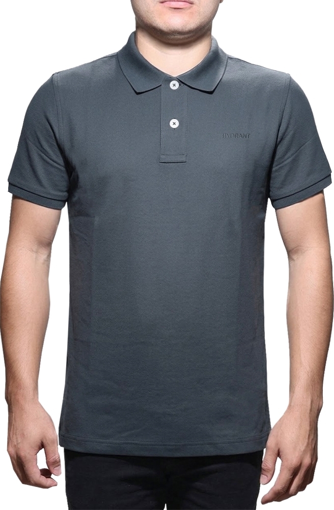 Camisa Polo Hydrant Box Basic PH00002 Grafito - Masculina