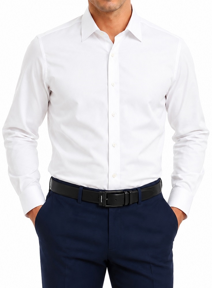 Camisa social Hydrant 26S6006359 White - Proteção Hidrofóbica